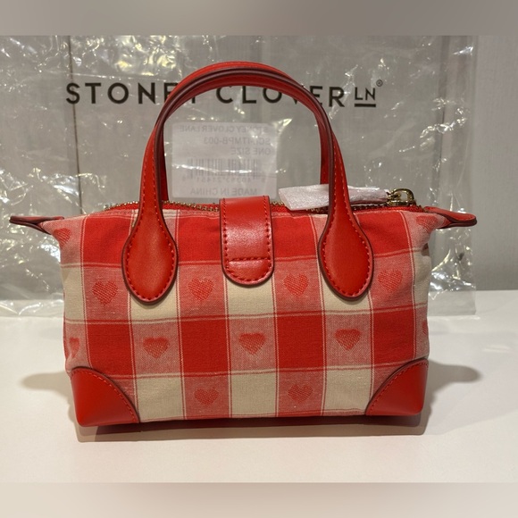 Stoney Clover Lane Pouchette Crossbody Bag 01 & Jumbo Scrunchie - Amore - Italy - Picture 4 of 16